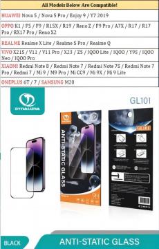 FILM 5D Full Glue Protection En Verre Trempé Redmi Note 8 2021 / Huawei Nova 5 / Nova 5 Pro / Enjoy 9 / Y7 2019 / Realme Realme X Lite / Realme 5 Pro / Realme Q / Oneplus 6T / 7 / Samsung M20